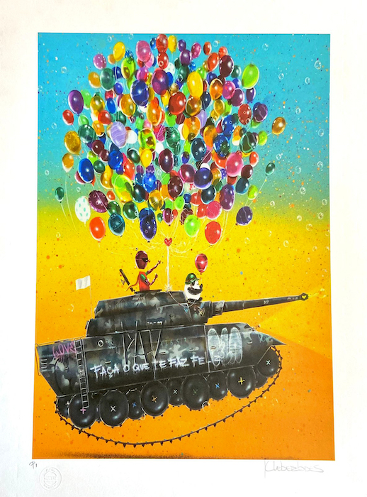 Tanque Laranja 60x45cm