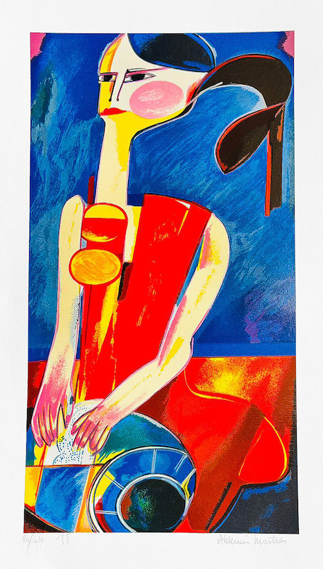 Mulher Rendeira II 60x34 cm