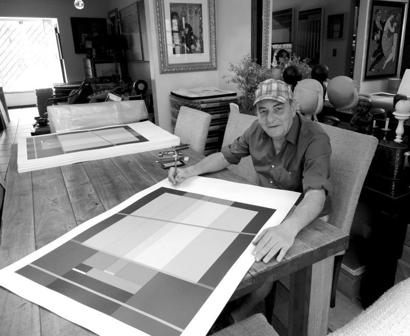 Calazans assinando Varal di Napoli